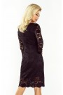  Lace dress with neckline - black 170-1 