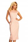  144-6 Dress midi SARA - pastel pink 