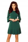  228-2 LUCY - pleated comfortable dress - green 