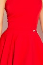  Dress circle - heart-shaped neckline - Red 114-3 