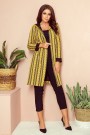  218-2 Coat with hood and pockets - braid 