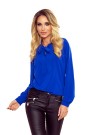  140-11 Blouse with bond - classic blue 