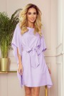  287-8 SOFIA Butterfly dress - bright heather 