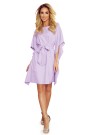  287-8 SOFIA Butterfly dress - bright heather 