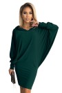  400-1 Bat dress with a hood - green 