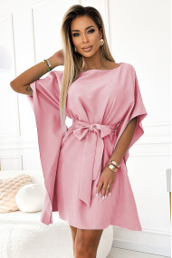  287-32 SOFIA Butterfly dress - dirty pink 