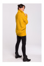 BK030 High neck pullover sweater - honey