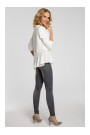 M333 Asymmetric layered blouse - ecru