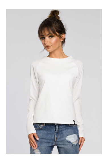 B047 Versatile blouse - ecru
