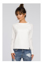 B047 Versatile blouse - ecru