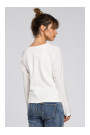 B047 Versatile blouse - ecru
