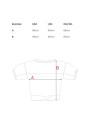 B048 Oversized blouse with a wrap detail - powder