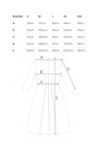 M335 Dress with box pleat in front - red