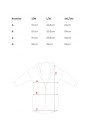 B054 Zip through oversized hoodie - brown