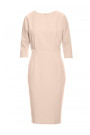 M360 Mid-lenght dress with loose fitting top - beige