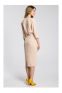 M360 Mid-lenght dress with loose fitting top - beige