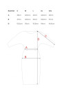 M360 Mid-lenght dress with loose fitting top - black