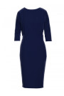 M360 Mid-lenght dress with loose fitting top - navy blue