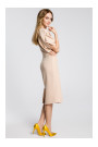 M364 Sheat dress with kimono sleeves - beige