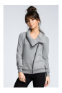 B071 Zipped sweatshirt - grey