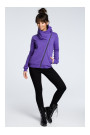 B071 Zipped sweatshirt - purple