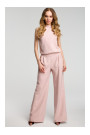 M382 Jumpsuit with split back - powder