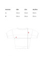 B079 Oversized blouse with a wrap detail - red