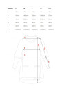 B089 Asymmetric roll neck dress - grey