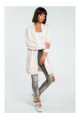 BK001 Long cardigan - powder melange