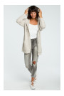 BK002 Hooded cardigan - beige