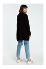 BK002 Hooded cardigan - black