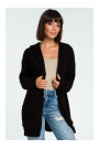 BK002 Hooded cardigan - black