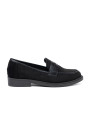 Czarne zamszowe loafersy