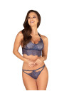 Komplet Flowlace (top i stringi)