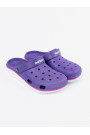 Fioletowe buty typu Crocs
