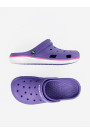 Fioletowe buty typu Crocs