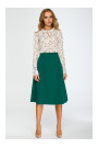 Юбка-миди S133 A-line - зеленый