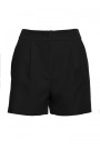 M775 Šorti ar ielocēm - melni