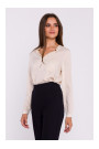 S375 Блузка с длинными рукавами - бежевый