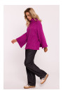 M822 Trapeze turtleneck sweater - amaranth