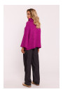 M822 Trapeze turtleneck sweater - amaranth