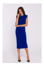 S382 Sleeveless midi dress - royalblue