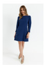 K148 Trapeze dress - navy blue