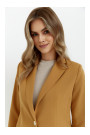 K141 Blazer with double flap pockets - cinnamon