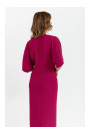 K163 Maxi dress - plum