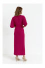 K163 Maxi dress - plum