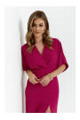 K163 Maxi dress - plum