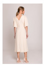 S400 Puff sleeve dress - cream