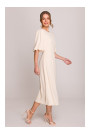 S400 Puff sleeve dress - cream