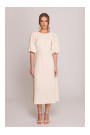 S400 Puff sleeve dress - cream